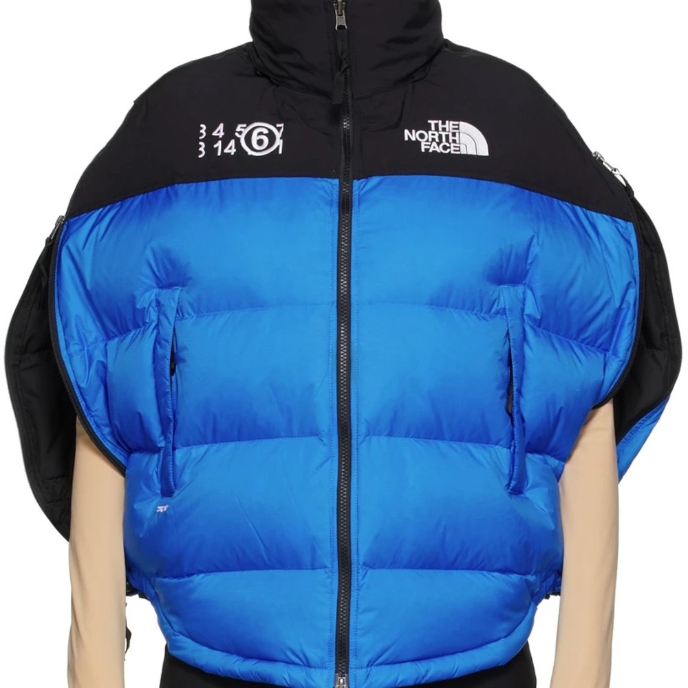 MM6 Maison Margiela x North Face Puffer Cape Coat